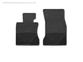 Picture of WeatherTech All-Weather Floor Mats - Black - Front