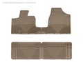 Picture of WeatherTech All-Weather Floor Mats - Front & Rear - Tan