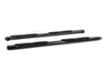 ARIES 4 Inch Oval Side Bars Black