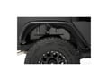 Picture of Aries Jeep Wrangler JK Black Aluminum Rear Fender Flares