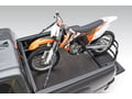 AMP Research MotoX-Tender HD Truck Bed Tailgate Extension with motorcycle