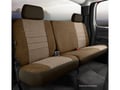Picture of Fia Oe Custom Seat Cover - Tweed - Taupe - Rear - Split Cushion 60/40 - Solid Backrest - Adjustable Headrests - Center Seat Belt