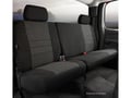 Picture of Fia Oe Custom Seat Cover - Tweed - Charcoal - Rear - Split Cushion 60/40 - Solid Backrest - Adjustable Headrests - Center Seat Belt - Removable Center Headrest