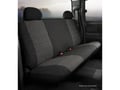Picture of Fia Oe Custom Seat Cover - Tweed - Charcoal - Rear - Bench Seat - Adjustable Headrests - Center Cut Out - Crew Cab