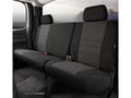 Picture of Fia Oe Custom Seat Cover - Tweed - Charcoal - Rear - Split Seat 40/60 - Adjustable Headrests - Center Seat Belt - Fold Flat Backrest