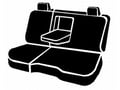 Picture of Fia Oe Custom Seat Cover - Tweed - Gray - Rear - Split Seat 60/40 - w/Adj. Headrests - Armrests w/Cup Holders