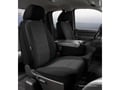 Picture of Fia Oe Custom Seat Cover - Tweed - Charcoal - Front - Split Seat 40/20/40 - Armrest/Storage w/Cup Holder