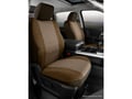 Picture of Fia Oe Custom Seat Cover - Tweed - Taupe - Front - Bucket Seats - Armrests