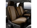 Picture of Fia Oe Custom Seat Cover - Tweed - Taupe - Front - Split Seat 40/20/40 - Adj. Headrest - Airbg - Cntr Seat Belt - Armrest/Strg w/CupHolder - Cushion Strg - HeadrstCvr