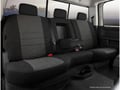 Picture of Fia Oe Custom Seat Cover - Tweed - Charcoal - Split Seat 40/60 - Adj. Headrests - Built In Seat Belts - Armrest/Storage - Cushion Hump Under Armrest