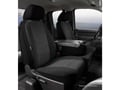 Picture of Fia Oe Custom Seat Cover - Tweed - Charcoal - Split Seat 40/20/40 - Adj. Headrests - Armrest/Storage - No Cushion Storage - Crew Cab - Regular Cab
