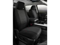 Picture of Fia Oe Custom Seat Cover - Tweed - Charcoal - Bucket Seats - Adjustable Headrests - Side Airbag & Armrest On Driver Side Only