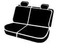 Picture of Fia LeatherLite Custom Seat Cover - Rear Seat - 60 Driver/ 40 Passenger Split Bench - Blue/Black - Adjustable Headrests