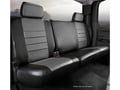 Picture of Fia LeatherLite Custom Seat Cover - Gray/Black - Split Seat 60/40 - Adjustable Headrests