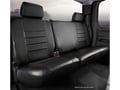 Picture of Fia LeatherLite Custom Seat Cover - Solid Black - Split Seat 60/40 - Adj. Headrests - Extended Cab