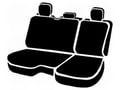 Picture of Fia LeatherLite Custom Seat Cover - Blue/Black - Rear - Split Seat 40/60 - Adjustable Headrests - Incl. Head Rest Cover