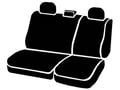 Picture of Fia LeatherLite Custom Seat Cover - Blue/Black - Rear - Split Seat 40/60 - Adjustable Headrests - Center Seat Belt - Fold Flat Backrest