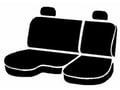 Picture of Fia LeatherLite Custom Seat Cover - Rear Seat - 40 Driver/ 60 Passenger Split Bench - Gray/Black - Adjustable Headrests