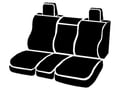 Picture of Fia LeatherLite Custom Seat Cover - Blue/Black - Split Seat 40/20/40 - Adj. Headrests - Armrest/Storage