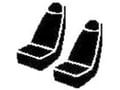 Picture of Fia LeatherLite Custom Seat Cover - Red/Black - Front - Bucket Seats - w/o Armrests