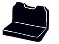 Picture of Fia LeatherLite Custom Seat Cover - Gray/Black - Front - Bench Seat