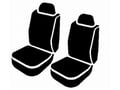 Picture of Fia LeatherLite Custom Seat Cover - Solid Black - Front - Bucket Seats - Adjustable Headrests - Airbag - Incl. Head Rest Cover