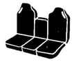 Picture of Fia LeatherLite Custom Seat Cover - Solid Black - Split Seat 40/20/40 - Built In Seat Belts - Armrest