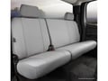 Picture of Fia Seat Protector Custom Seat Cover - Poly-Cotton - Gray - Split Seat 60/40 - Adjustable Headrests - Extended Cab