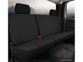 Picture of Fia Seat Protector Custom Seat Cover - Poly-Cotton - Black - Split Seat 60/40 - Adj. Headrests - Crew Cab