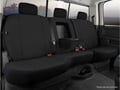 Picture of Fia Seat Protector Custom Seat Cover - Poly-Cotton - Black - Split Seat 40/60 - Adjustable Headrests - Armrest w/Cup Holder - Fold Flat Backrest - Extended Crew Cab
