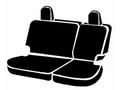 Picture of Fia Seat Protector Custom Seat Cover - Poly-Cotton - Black - Rear - Split Seat 40/60 - Adjustable Headrests