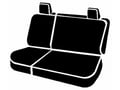 Picture of Fia Seat Protector Custom Seat Cover - Poly-Cotton - Black - Split Seat 60/40 - Adjustable Headrests