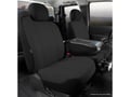 Picture of Fia Seat Protector Custom Seat Cover - Poly-Cotton - Black - Split Seat 40/20/40 - Adj. Headrests - Armrest/Storage - Built In Seat Belts