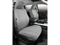 Picture of Fia Seat Protector Custom Seat Cover - Poly-Cotton - Gray - Front - Bucket Seats - Rounded Headrests - Armrests