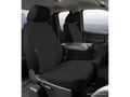 Picture of Fia Seat Protector Custom Seat Cover - Poly-Cotton - Black - Front - Split Seat 40/20/40 - Adj. Headrest - Airbg - Cntr Seat Belt - Armrst/Strg w/CupHolder - No Cushon Strg - HeadrstCvr