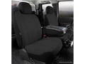 Picture of Fia Seat Protector Custom Seat Cover - Poly-Cotton - Black - Front - Split Seat 40/20/40 - Adj. Headrests - Built In Seat Belts - Armrest/Storage
