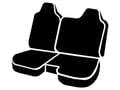 Picture of Fia Seat Protector Custom Seat Cover - Poly-Cotton - Black - Split Seat 60/40 - Cushion Cut Out