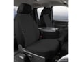 Picture of Fia Seat Protector Custom Seat Cover - Poly-Cotton - Black - Split Seat 40/20/40 - Adj Headrests - Airbag - Armrest w/Cup Holder - No Cushion Storage - Incl. Headrest Cover
