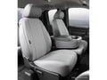 Picture of Fia Seat Protector Custom Seat Cover - Poly-Cotton - Gray - Front - Split Seat 40/20/40 - Adj. Headrests - Armrest/Storage - No Cushion Storage