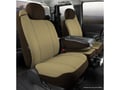 Picture of Fia Seat Protector Custom Seat Cover - Poly-Cotton - Taupe - Split Seat 40/20/40 - Built In Seat Belts - Armrest