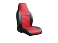 Picture of Fia LeatherLite Universal Fit Seat Cover - Leatherette - Red/Black - Truck Bucket Seats
