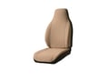 Picture of Fia Seat Protector Custom Seat Cover - Poly-Cotton - Taupe - Front - Bucket Seat - High Back