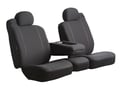 Picture of Fia Seat Protector Universal Fit Seat Cover - Poly-Cotton - Black - Front - Truck Full Size Bench Seats