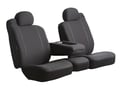 Picture of Fia Seat Protector Universal Fit Seat Cover - Poly-Cotton - Black - Front - Truck High Back Bucket Seats