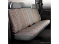 Picture of Fia Wrangler Universal Fit Seat Cover - Saddle Blanket - Gray - Front - Truck Full Size Bench Seat