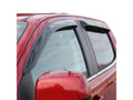 Wade Tape On Low Profile Wind Deflector - Installed