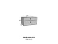 Picture of Westin Brute Pro Series Underbody Tool Box - Polished Aluminum