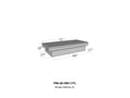 Picture of Westin Brute Pro Series Full Lid Crossover Tool Box - Polished - Xtra Wide