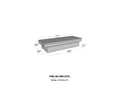 Picture of Westin Brute Pro Series Full Lid Crossover Tool Box - Polished - Standard