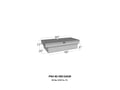 Picture of Westin Brute Pro Series Gull Wing Crossover Tool Box - Polished - Shallow Depth